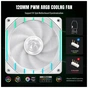 Кулер до корпусу Gamemax Tornado T12 ARGB-W - зменшене зображення 7