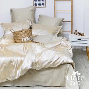 Постільна білизна Tiare 2023 Сатин Жаккард сімейна (2023 жакард_sm) зображення 1