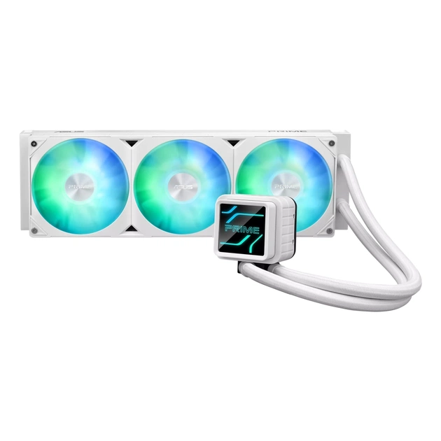Система рідинного охолодження ASUS PRIME-LC-360-ARGB-LCD-WHITE (90RC0102-B0EAY0) - зображення 1