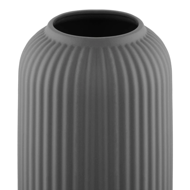 Ваза Ardesto Imola, 14х26см, порцеляна, сірий (AR3821G) - picture 3