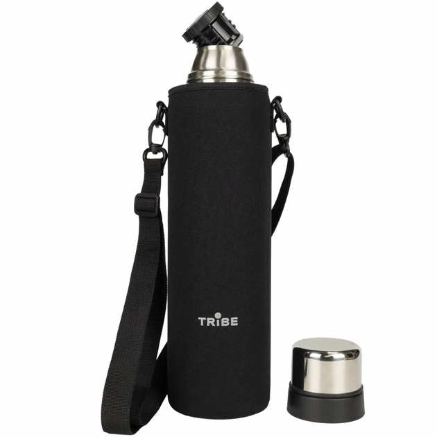 Чохол для термоса Tribe Neoprene Cover для експедиційного термоса 1,6 л Black (T-DF-0012-black) - зображення 4