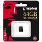 Карта пам'яті Kingston 64GB microSDHC class 10 UHS-I U3 (SDCG/64GBSP) - зменшене зображення 3