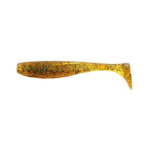 Силікон рибальський FishUP Wizzle Shad 5" 036 - Caramel/Green&Black (4шт/уп) (1862.00.37) зображення 1