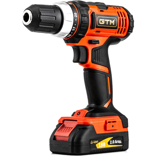 Шуруповерт GTM DS18/40P - зображення 1