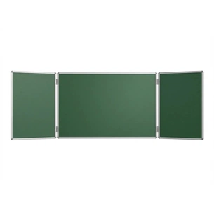 Шкільна дошка Sector магнітно-крейдова, 300х100 см (К3010) picture 1