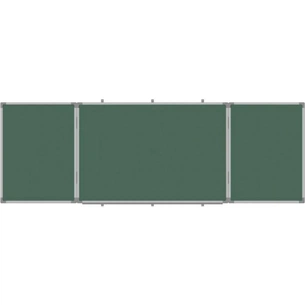 Шкільна дошка Sector магнітно-крейдова, 300х100 см (К3010) зображення 1