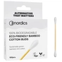 Ватні палички Nordics Бамбукові Білі 100 шт. (3800500324395) - зменшене зображення 1