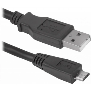 Дата кабель USB 2.0 AM to Micro 5P 1.8m Defender (87459) зображення 1
