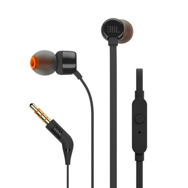 Наушники JBL T110 Black (JBLT110BLK) - изображение 1