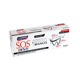 Зубна паста Dr. Ciccarelli S.O.S Denti Whitening Професіональне і безпечне відбілювання 75 мл (8002140041402) зображення 1