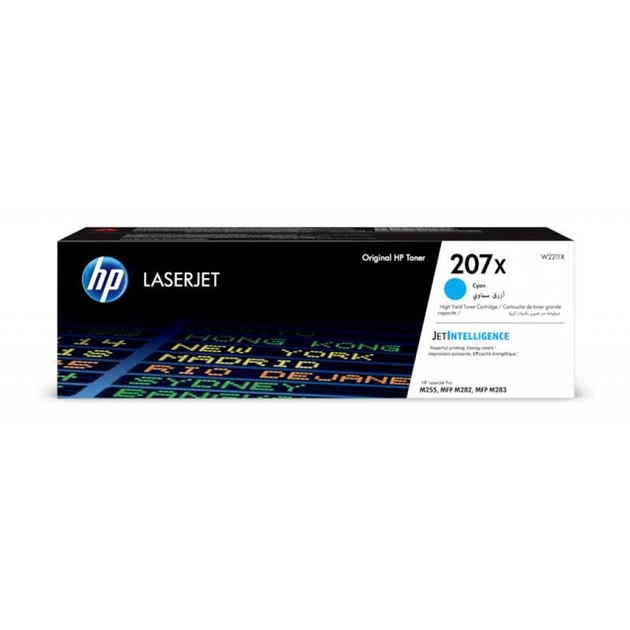 Картридж HP CLJ 207X Cyan 2450ст (W2211X) - изображение 1