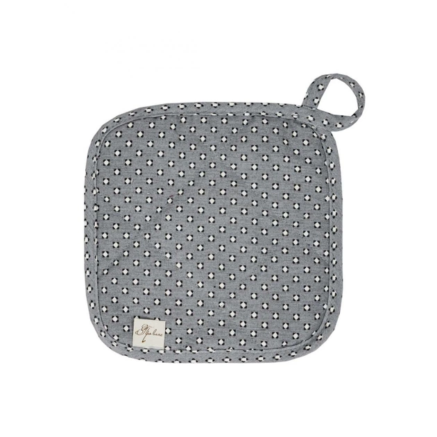 Кухонна прихватка Прованс Merry Christmas сіра 20х20 (031456) - picture 1