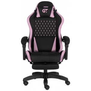 Крісло ігрове GT Racer X-2339 Black/Pink (X-2339 Fabric Black/Pink) зображення 1
