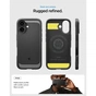Чохол до мобільного телефона Spigen Rugged Armor MagFit iPhone 17 Matte Black (ACS10367) - зменшене зображення 12