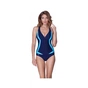 Купальник Aqua Speed Greta 351-04 темно-синій, блакитний 36 (5908217655356) - зменшене зображення 1
