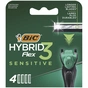 Змінні касети Bic Flex 3 Hybrid Sensitive 4 шт. (3086123644878) - уменьшенное изображение 1