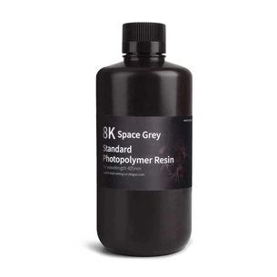 Фотополімерна смола ELEGOO Resin, Standard 8K 1кг, gray space (50.103.0124) зображення 1