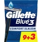 Бритва Gillette Blue 3 Comfort Slalom 12 шт. (8006540808771) - зменшене зображення 1