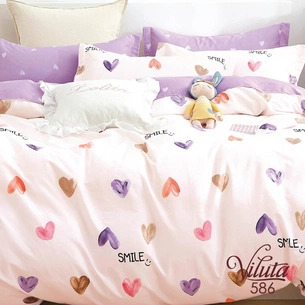 Постільна білизна Viluta Сатин Твіл 586 214х150 підліткова (586_pd) зображення 1