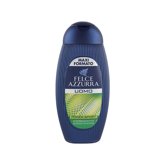 Шампунь Felce Azzurra Power Sport 2 в 1 для чоловіків 400 мл (8001280400827) - изображение 1