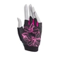 Рукавички для фітнесу MadMax MFG-770 Flower Power Gloves Black/Pink S (MFG-770_S) - зменшене зображення 2