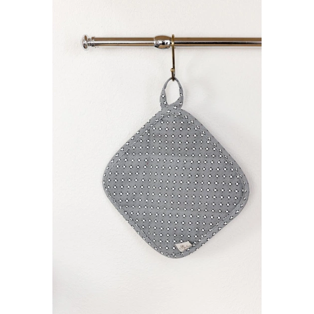 Кухонна прихватка Прованс Merry Christmas сіра 20х20 (031456) - picture 2