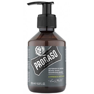 Шампунь для бороди Proraso Cypress & Vetiver 200 мл (8004395007523) зображення 1