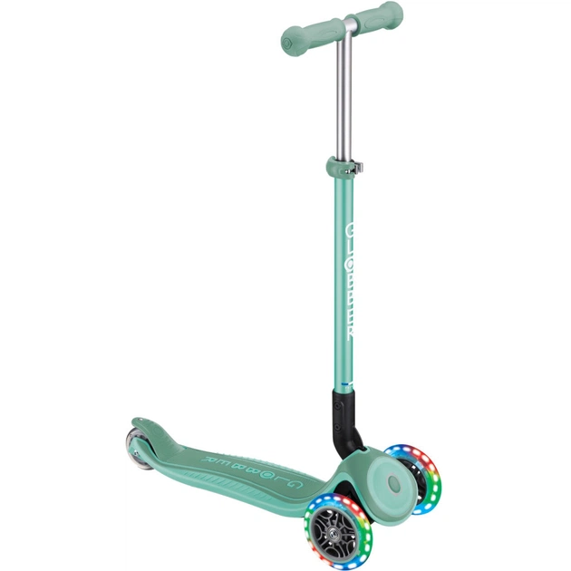 Самокат Globber Primo Foldable Plus Lights м'ятний (439-206) - изображение 1