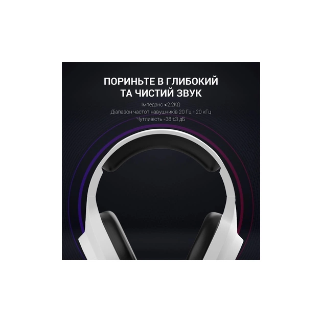 Навушники GamePro HS615 RGB White (HS615) - зображення 9