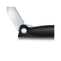 Кухонний ніж Victorinox SwissClassic Foldable Paring 11 см Serrated Black (6.7833.FB) - зменшене зображення 3
