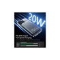 Батарея універсальна Choetech Magnetic Wireless 10000mAh 20W, PD, Qi-15W, USB-C In/Out, Ultra-thin, Black (B739-CCBK) - зменшене зображення 5