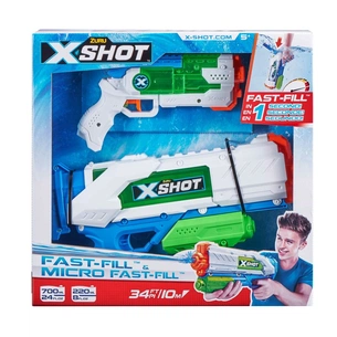 Іграшкова зброя Zuru X-Shot Набір водяних бластерів Fast Fill Medium And Small (56225) зображення 1