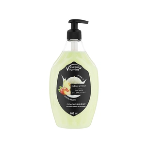 Гель для душу Energy of Vitamins Green Melon & Peach 800 мл (4823080006924) зображення 1