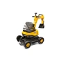 Чудомобіль Falk JCB екскаватор Жовтий (135A) - зменшене зображення 2