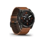 Смарт-годинник Garmin EPIX PRO (g2), 51, Saph, CrbnGryDLC Ti, Chsnt Lthr, GPS (010-02804-30) - зменшене зображення 3