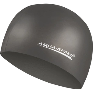 Шапка для плавання Aqua Speed Mega 100-07 чорний Уні OSFM (5908217635440) зображення 1
