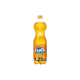 Напій Fanta Безалкогольний сильногазований соковмісний Апельсин 1.25 л (5449000028938) изображение 1