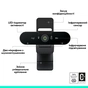 Веб-камера Logitech Brio 4K Ultra HD Graphite (960-001718) - зменшене зображення 5