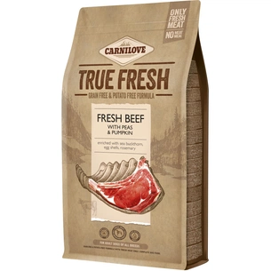 Сухий корм для собак Carnilove True Fresh BEEF for Adult dogs 1.4 кг (8595602546039) зображення 1