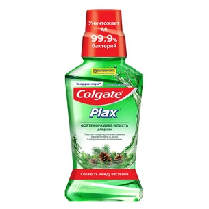 Ополіскувач для порожнини рота Colgate Plax Форте Кора дуба і ялиця для ясен 250 мл (8850006305850) зображення 1