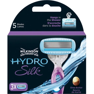Змінні касети Wilkinson Sword Hydro Silk 3 шт. (4027800006007) зображення 1