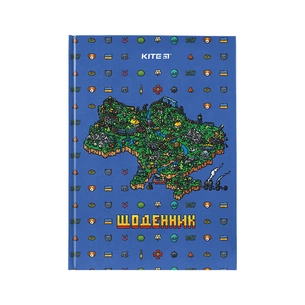 Щоденник шкільний Kite Map тверда обкладинка (K24-262-4) зображення 1