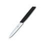 Кухонний ніж Victorinox Swiss Modern Paring Serrate 10см Black (6.9003.10W) - уменьшенное изображение 3