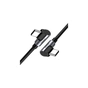 Дата кабель USB-C to USB-C 2.0m 3A 60W US323 90-degree Black Ugreen (70531) - зменшене зображення 2