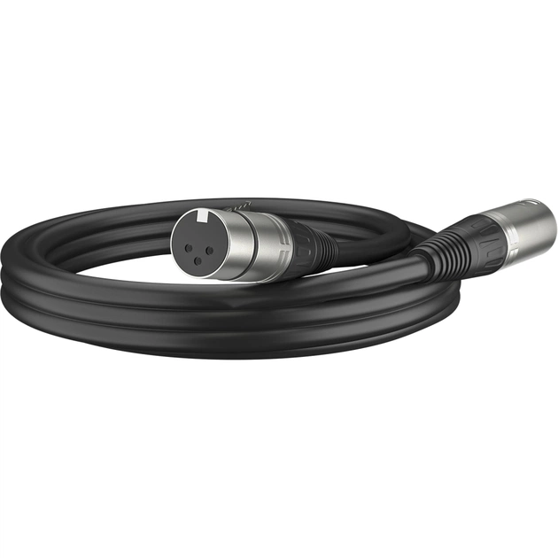 Мікрофонний кабель Fifine XLR Male to Female Black 1.8 м (L9C) - picture 4