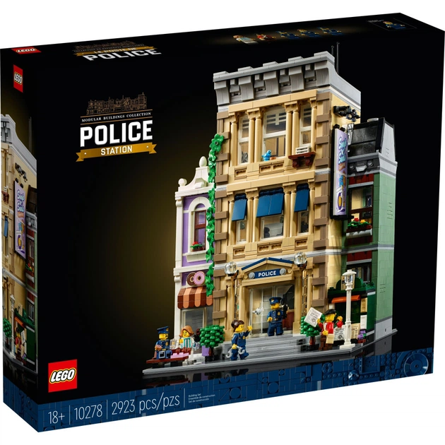 Конструктор LEGO Creator Expert Поліцейський відділок 2923 деталі (10278) - изображение 1