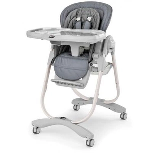 Стілець для годування Chicco Polly Magic Avena 4-х колісний Сірий (61691.51) зображення 1