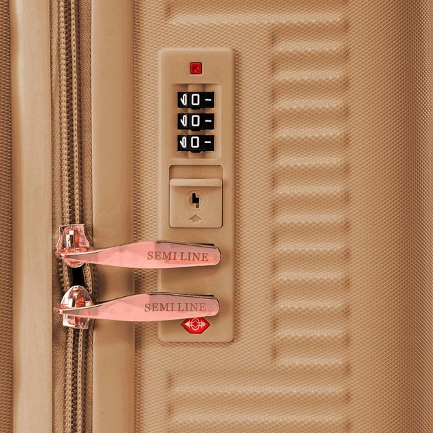 Косметичка Semi Line Бьюті-кейс 4.5L Gold (DAS302638) - зображення 7