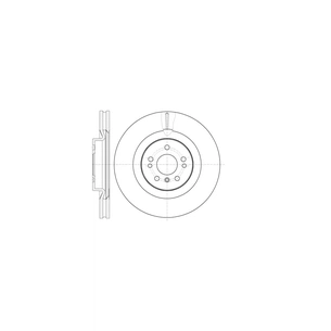 Гальмівний диск REMSA 61030.10 зображення 1