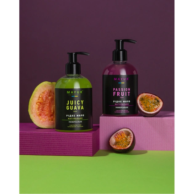 Рідке мило Mayur Маракуя 275 мл (4820230950182) - picture 3
